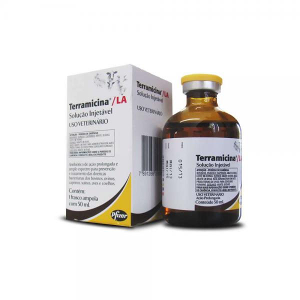 TERRAMICINA LA - OXITETRACICLINA - PFIZER - 50 ML TERRAMICINA LA - OXITETRACICLINA - PFIZER - 50 ML